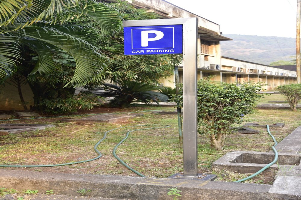 Rectangular Reflective Parking Sign, For Advertisement