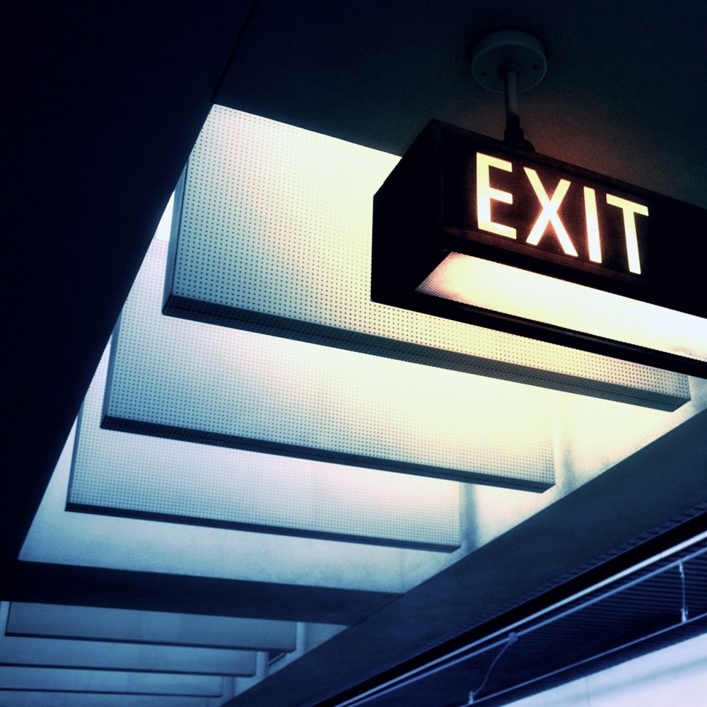 Animation White LED Exit Sign Board, For Advertising, Shape: Rectangle