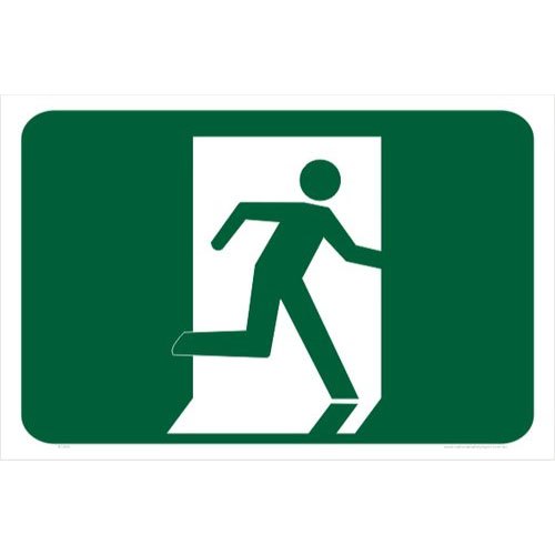 Rectangular Reflective Emergency Assembly Point Safety Sign Board