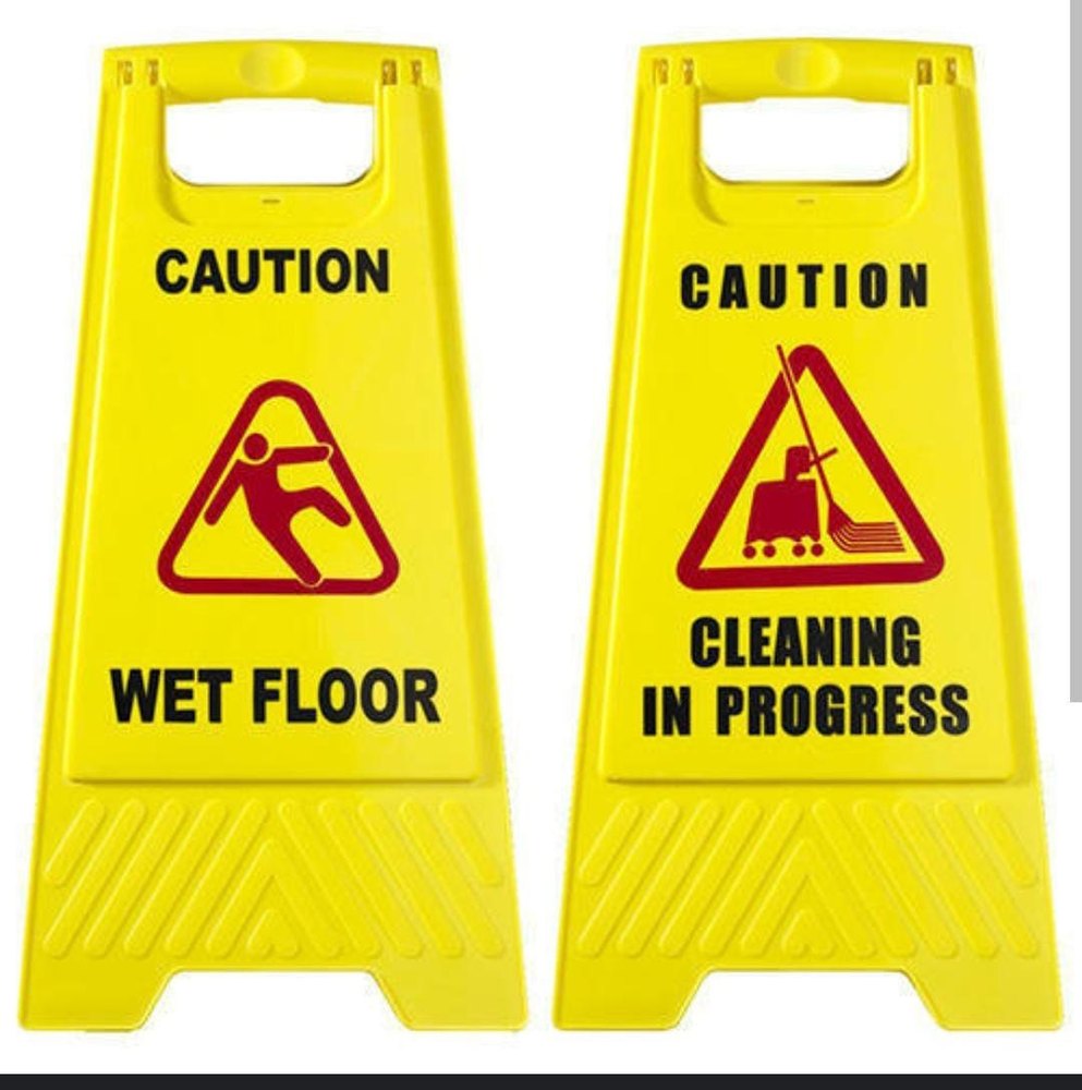 Wet Floor Caution Stand