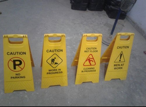 Caution Floor Stand