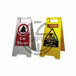 Caution Floor Stand