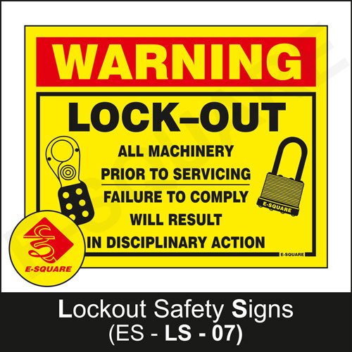 Lockout Signs