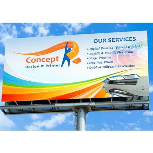 Display Unipole, For Outdoor Advertising, Dimension: On Order