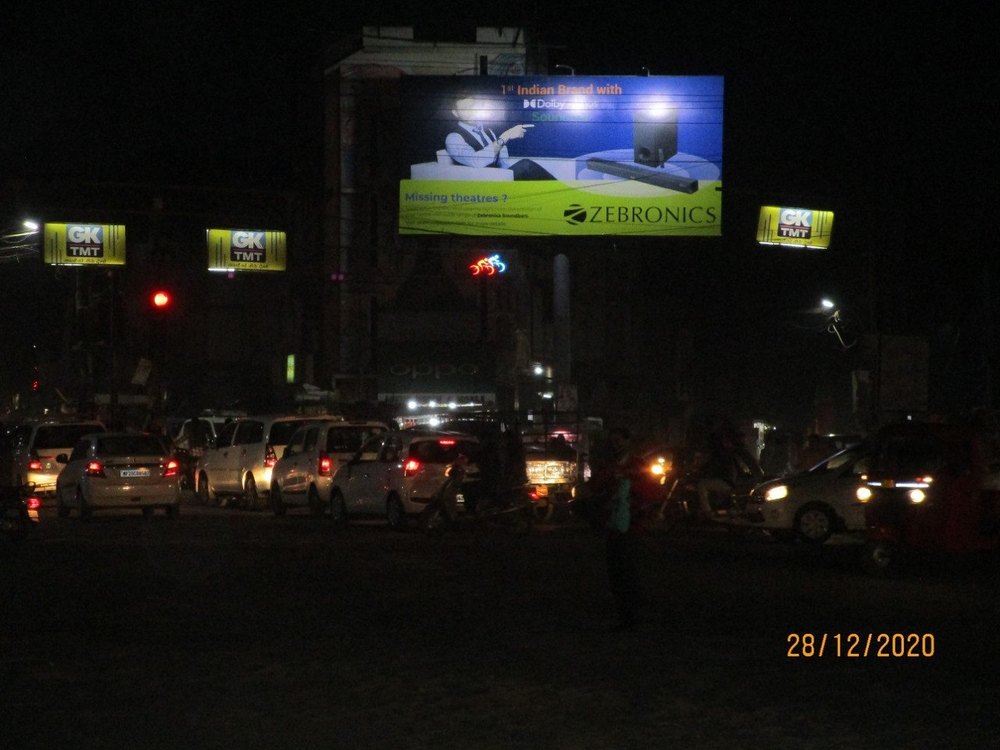 Backlit Unipole Hoarding, For Advertising