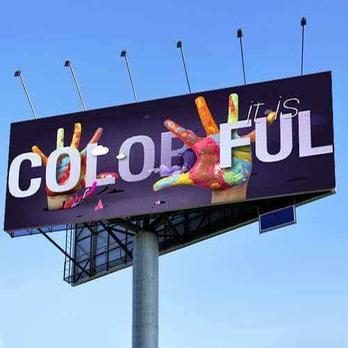 Outdoor Flex Hoarding Sign Board, For Advertising, Promotional