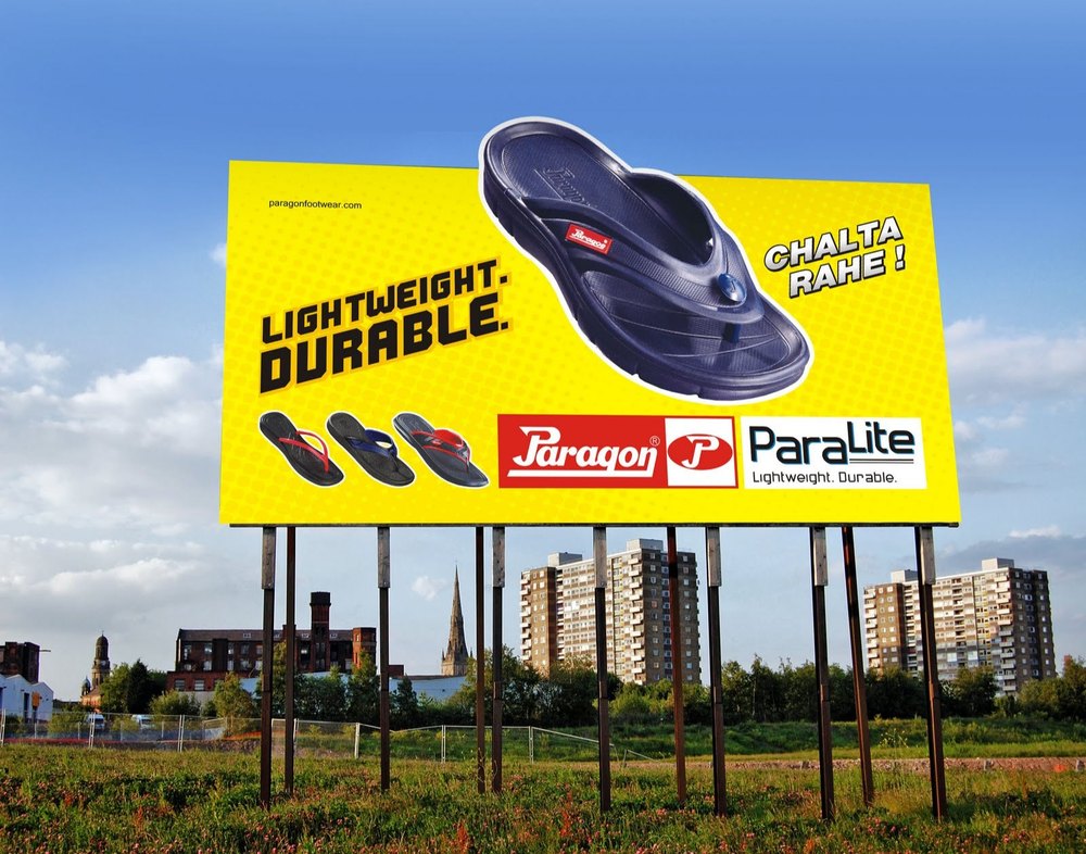 Acrylic 3D Hoarding Board, For Outdoor Advertising