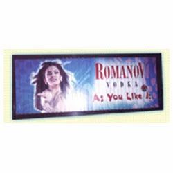 White Outdoor Frontlit Trivision, For Promotional