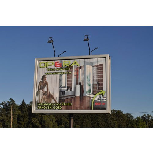 Ceramic and Copper Rotating Billboard