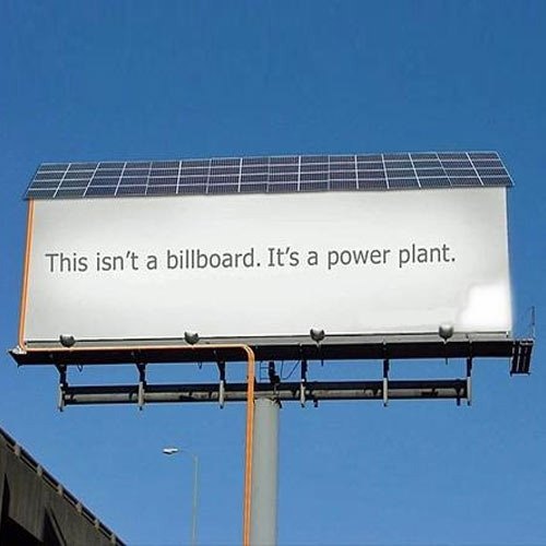 PVC Solar Billboard, For Advertising