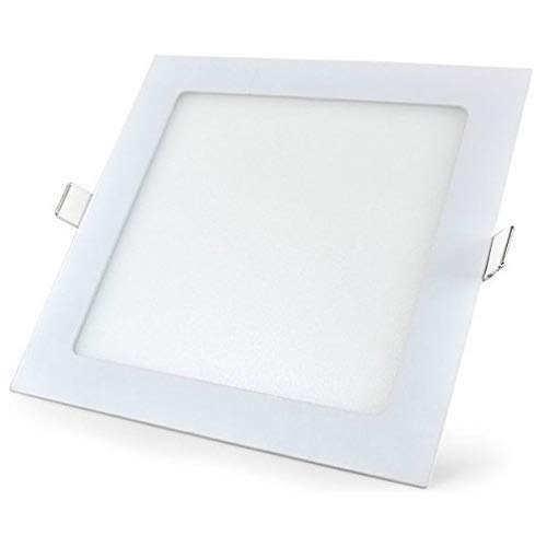 MIndaLux Pure White LED Edge Lit Aluminium (Round & Square) - 12 Watt