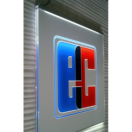 Acrylic Rectangle Edge Lit Sign