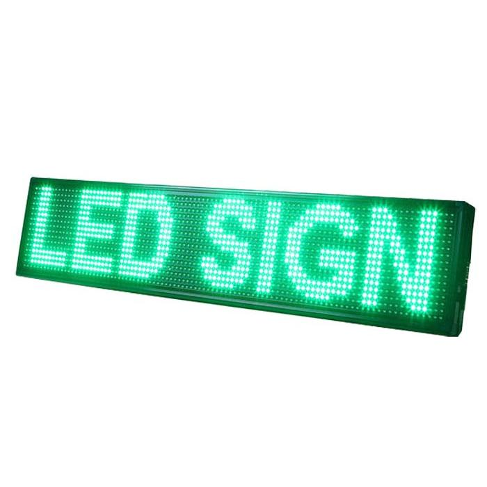 Green Acrylic Moving Message Display, For Outdoor