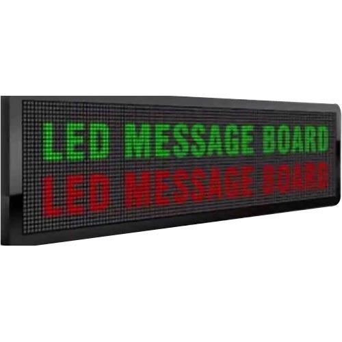 Metal LED Message Display Board, For Publicity/advertisement, Shape: Rectangle