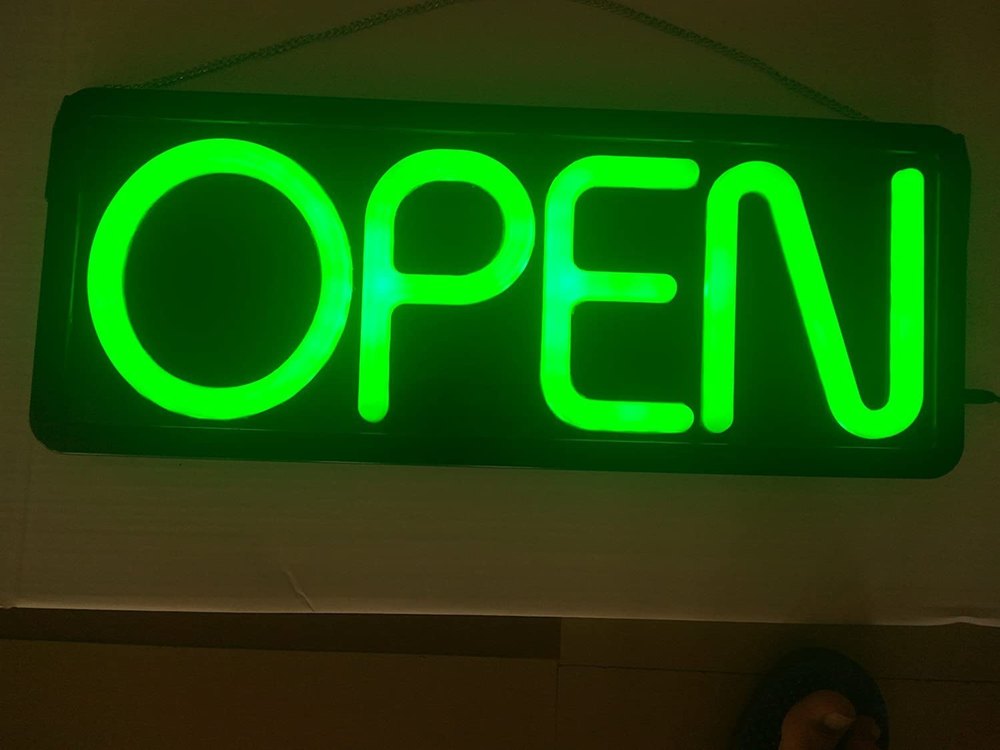 LED Open Neon Sign Board