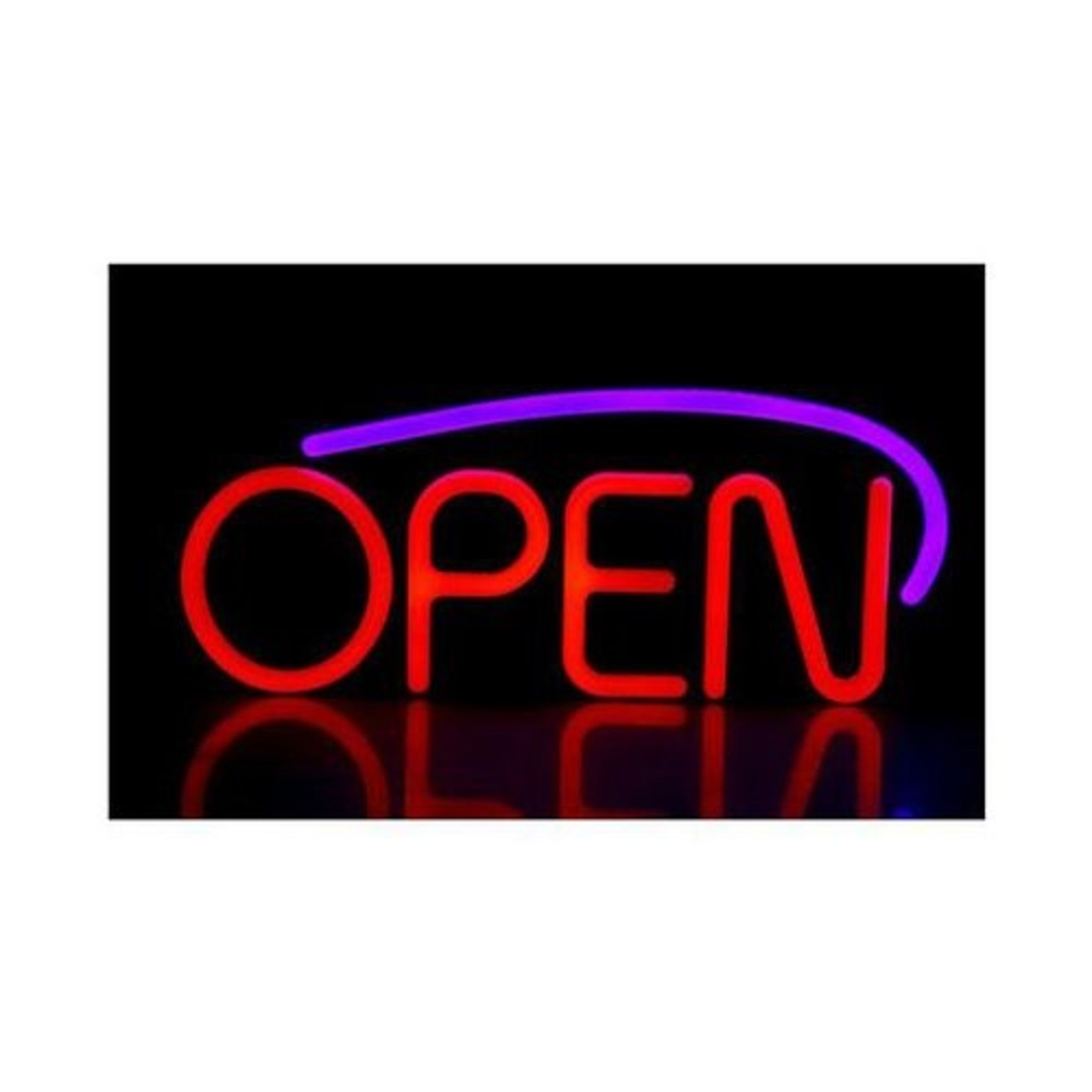 Rectangle Acrylic Neon LED Open Sign Board