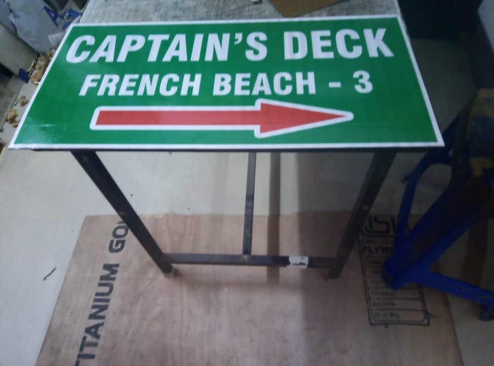 request colour acp Radium Sign Board, For Outdoor, Thickness: 2mm