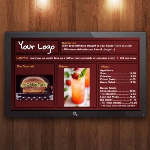 Menu Sign Board, For Advertising