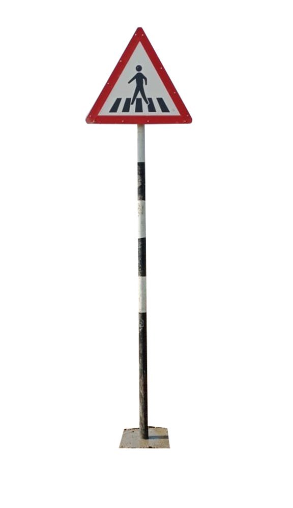 ACP Sheet Triangle Traffic Sign Boards, For Road Safety, Board Thickness: 3mm