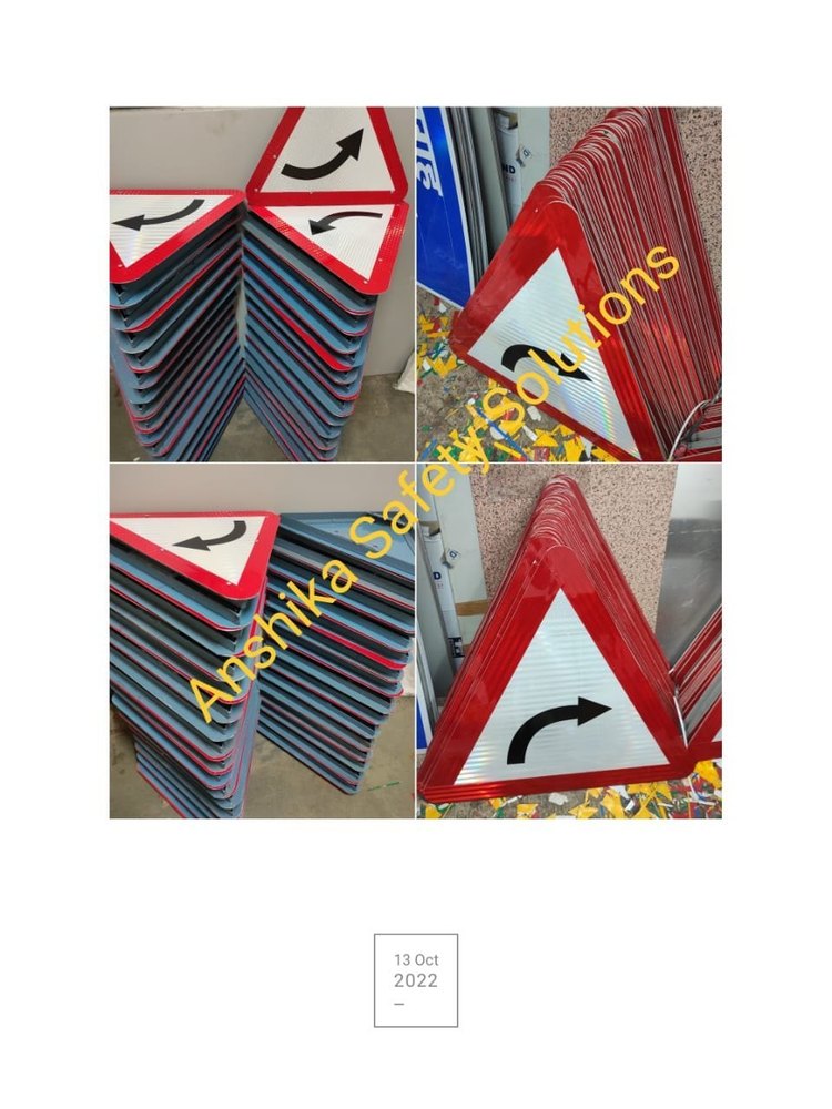 ACP Sheet Traffic Sign Board, Board Thickness: 3 & 4 mm