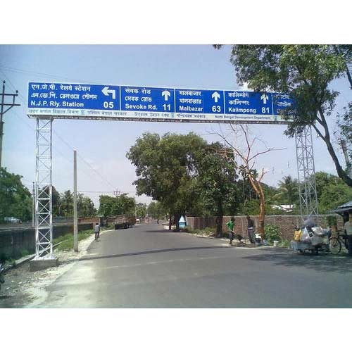 Gantry Sign Board, For Informatory Road Signs