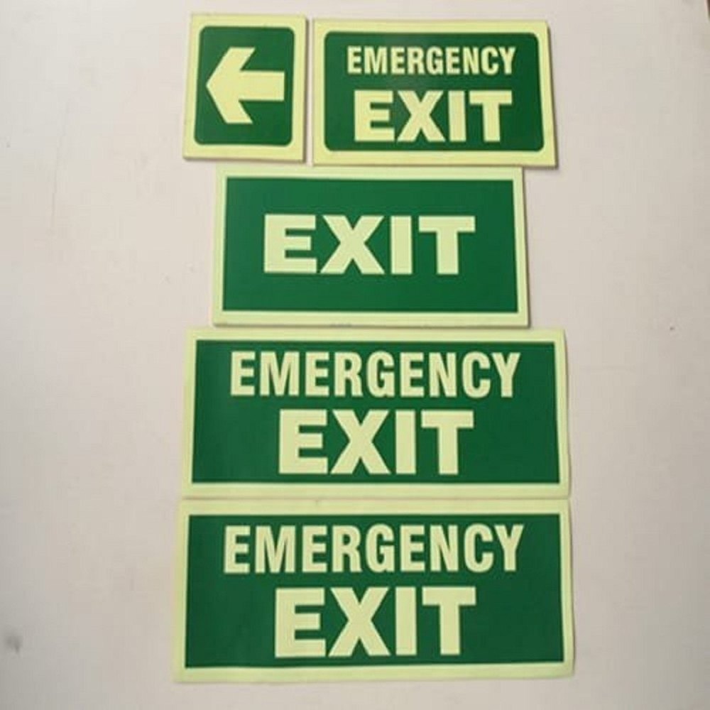 Sunboard Rectangle Emergency Exit Signage