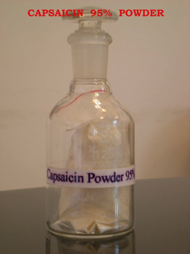 Usp Grade Api Capsaicin Powder, Packaging Type: HDPE BAG, Packaging Size: 500 Grams