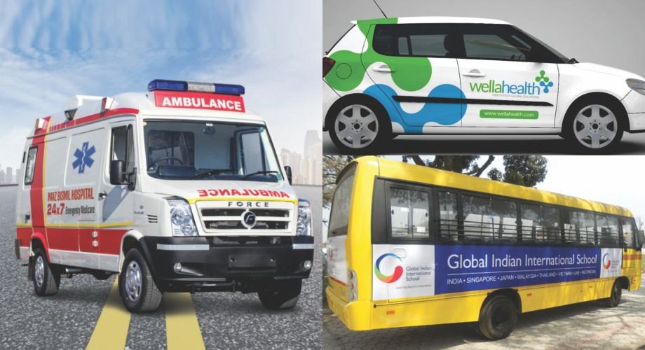 Vehicle Branding Service, For Outdoor Promotion, in Uttar Pradesh