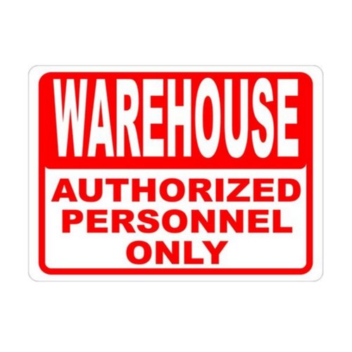 Warehouse Printed Signage for Outdoor