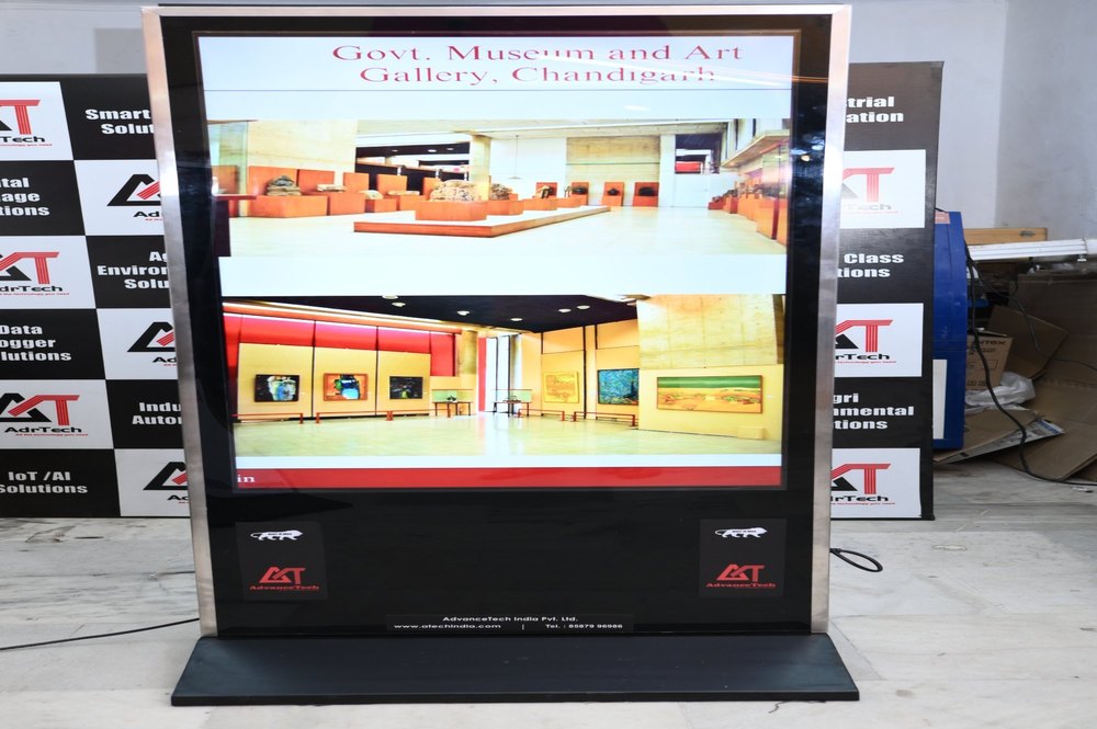 Aluminum Rectangle 55 Electronic Signage Solution