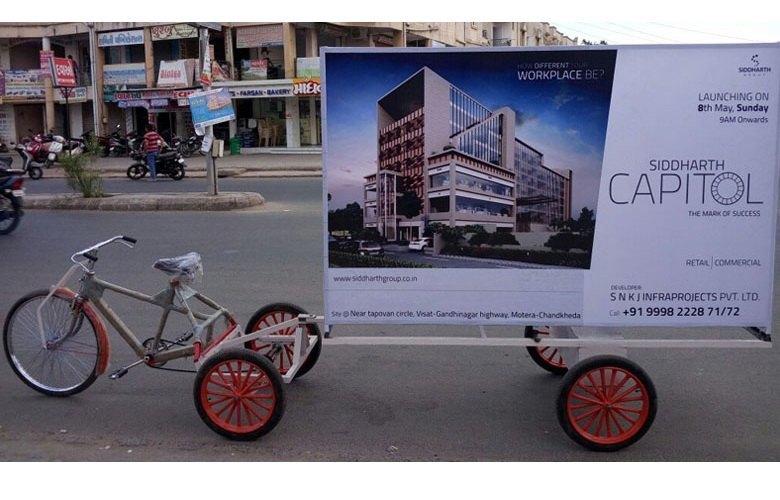 Tricycle Advertising, in Pan India