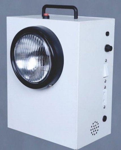 White Emergency Exit Beam Light Single - LED/BL