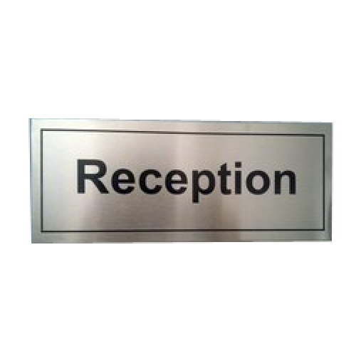 Steel Name Plate, For Office, Grade: SS304