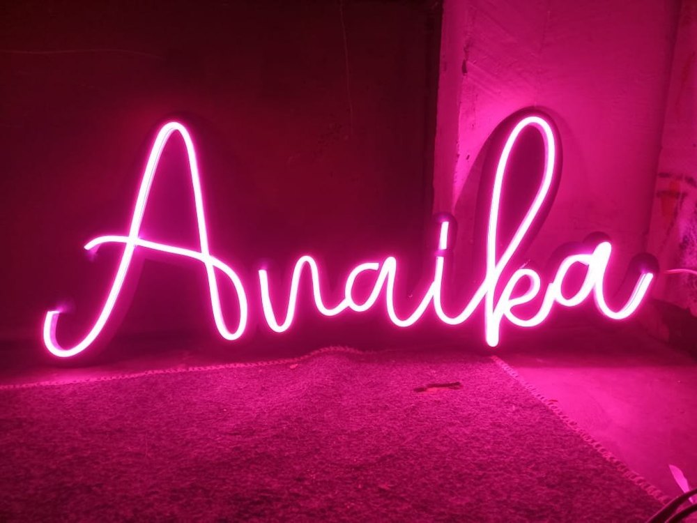 Customized Pink LED Neon Sign