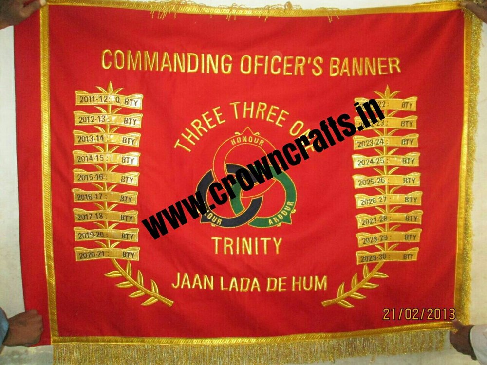 Co\'s Banner Army, As, Size: 12X18