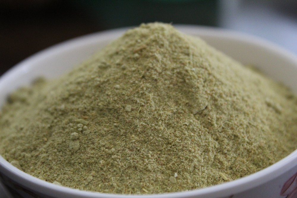 Dried On Green Dehydrated Drumstick Powder