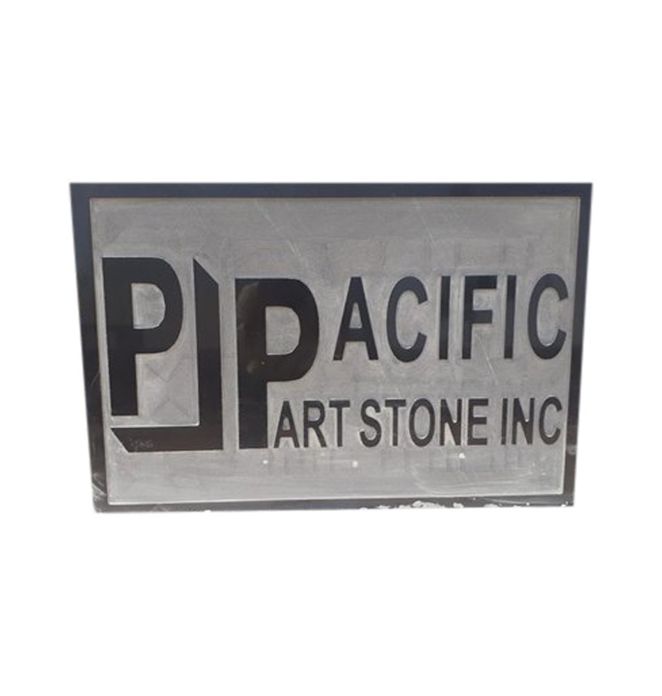 Black Granite Stone Name Plate, Home, Thickness: 10-15 mm