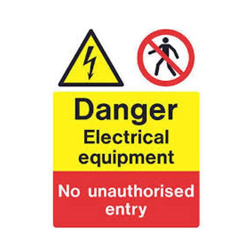 Rectangular Night Glow Industrial Safety Sign Board, Dimension: 12x18 Inch