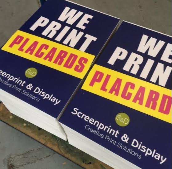 Placard Printing Services