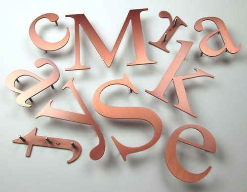 Copper Letters, Thickness: 1-2 mm