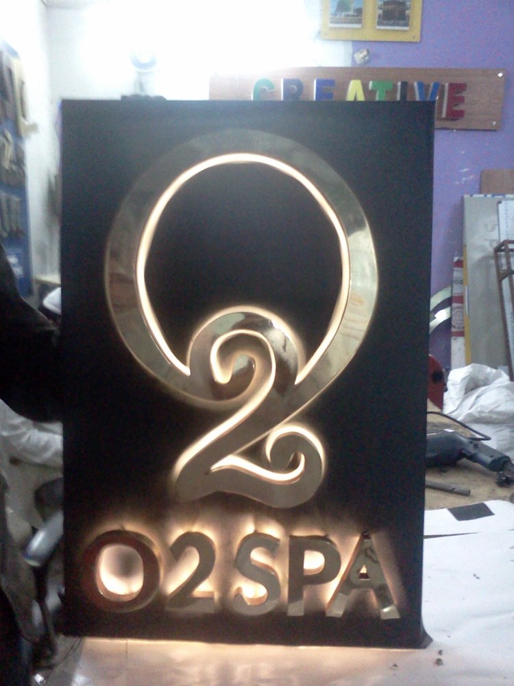 Mirror Finish Copper Letters, For Commercial, Size: 500