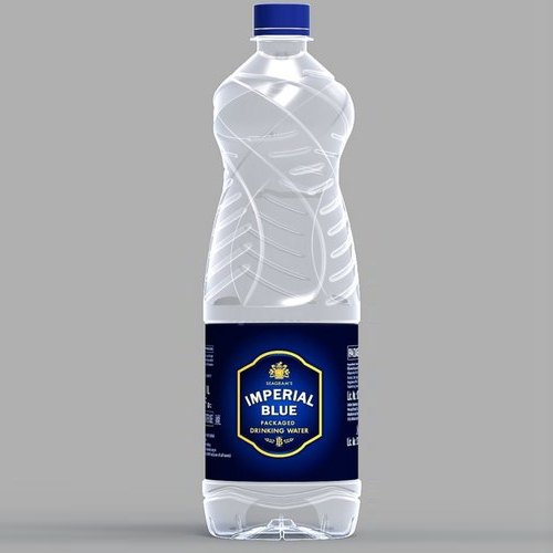 7-8.5 1L Imperial Blue Packaged Drinking Water, Packaging Size: 12, Packaging Type: Bottles