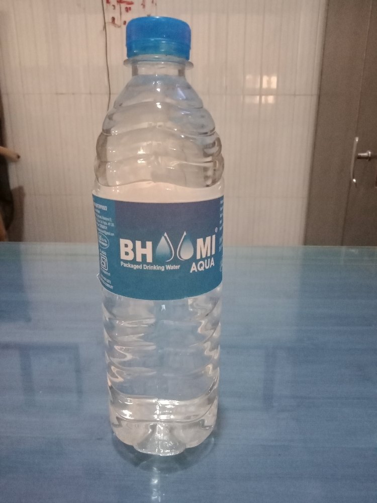 Bhoomi Aqua Transparent 500 ML Packaged Drinking Water, Packaging Type: Boxes