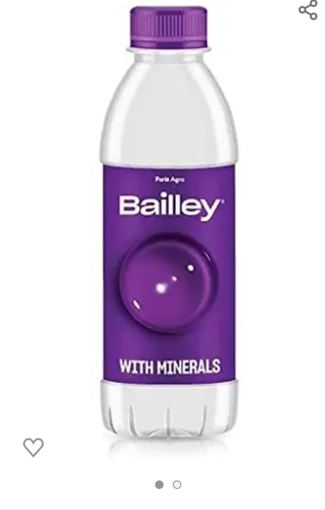 Bottles PET 250 Ml Bailley Packaged Drinking Water