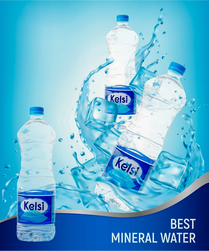 KELSI 7.2 1 Liter Water, Packaging Type: Bottles