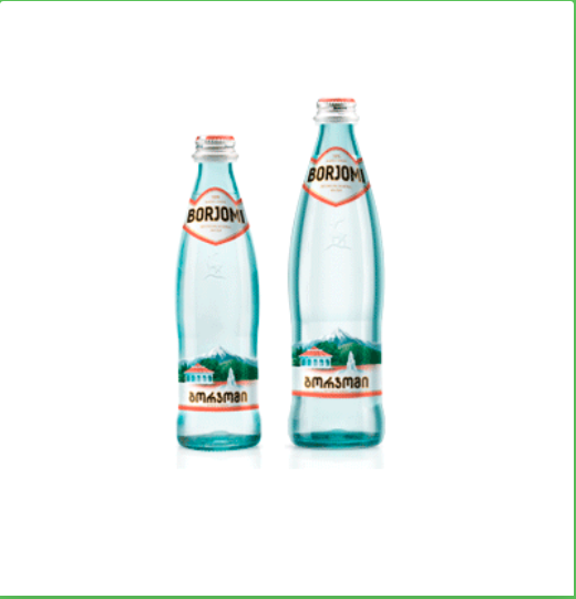 Borjomi Sparkling Mineral Water