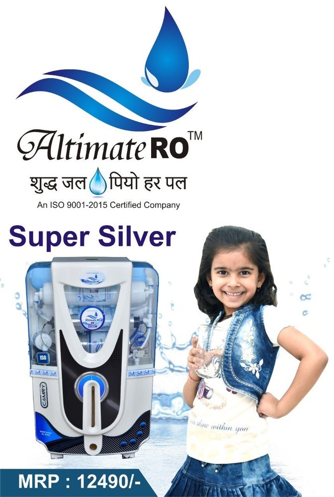 Altimate Super Silver Domestic RO Water, Capacity: 12 Liter