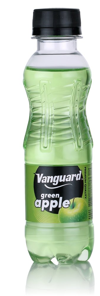 Vanguard Green Apple Carbonated Soft Drink, Packaging Size: 200ml, Packaging Type: Bottle