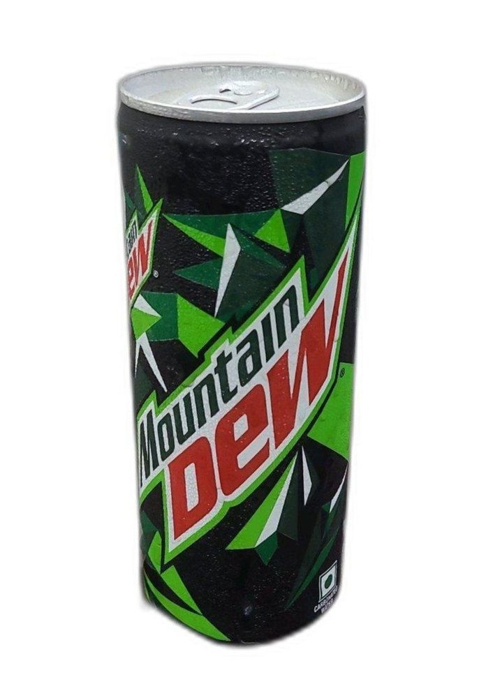 Green Lemon Mountain Dew Carbonated Drink, Packaging Size: 500 ml, Packaging Type: Can