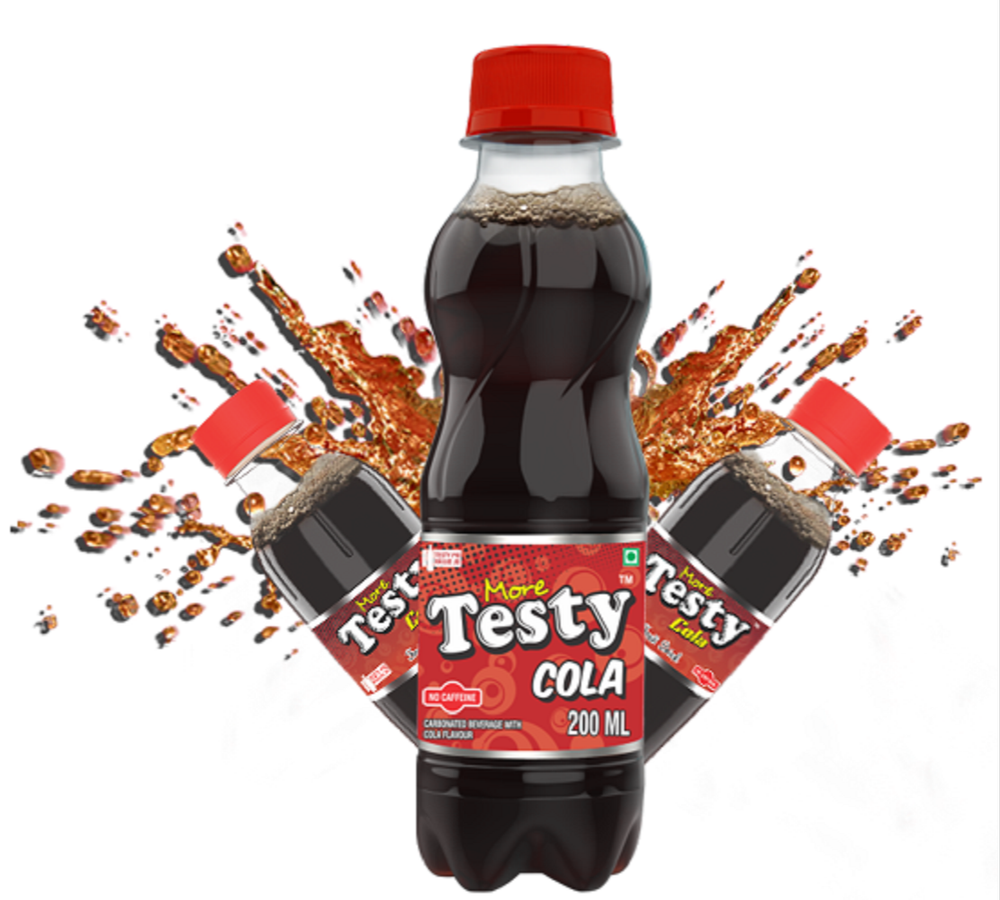 Testy cola soft Drinks, Packaging Size: 200 ml, Packaging Type: Carton